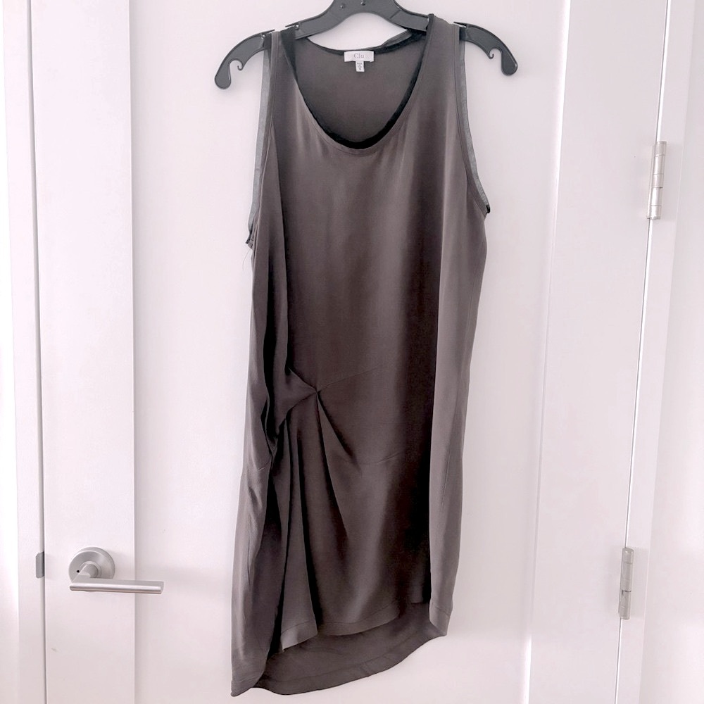 CLU Tank Silk Dress Size S NWOT